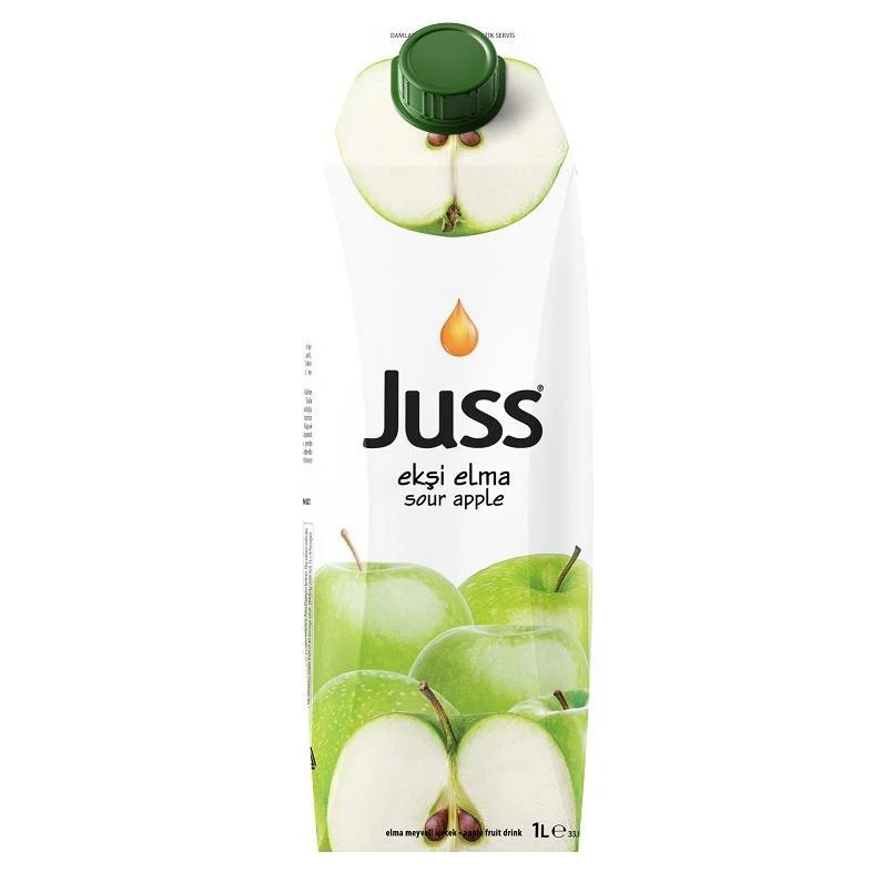 Juss Ekşi Elma Meyveli İçecek 1 Lt