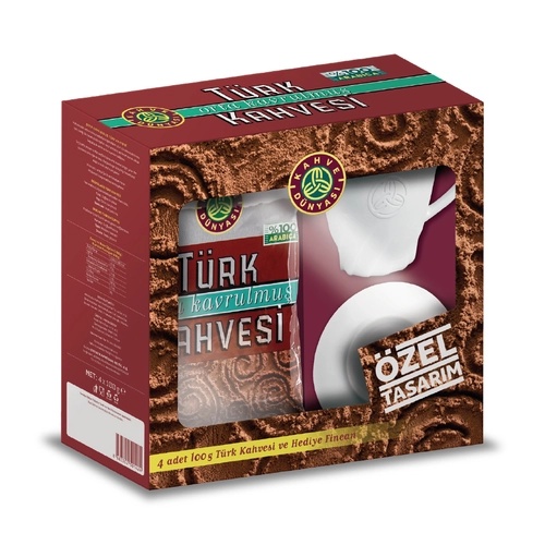 Kahve Dünyası Türk Kahvesi Fincan Hediyeli 400 Gr