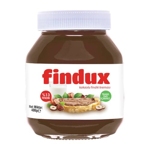 Kakaolu Fındık Krm. 400 G Cam Findux