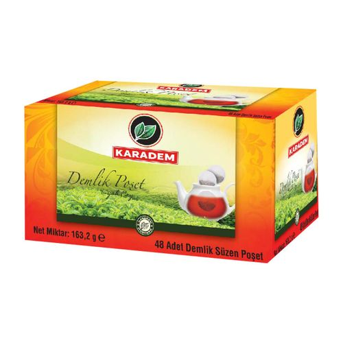 Karadem Çay Demlik Poşet 48 Adet 163 Gr