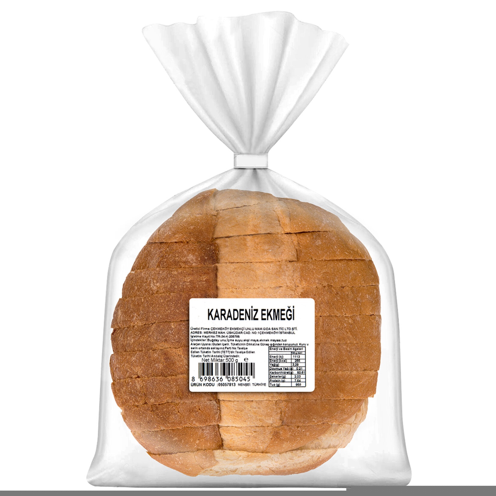 Karadeniz Ekmeği 500 Gr