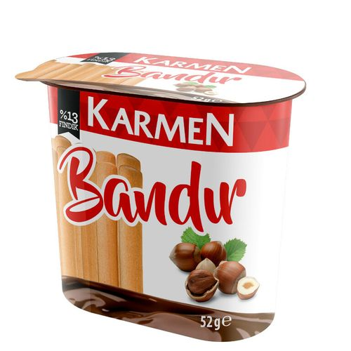 Karmen Bandır Fındık Kreması Ve Grissini 52 Gr