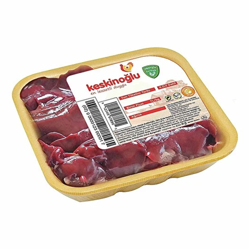 Keskinoğlu Tabaklı Piliç Ciğer 1 Kg