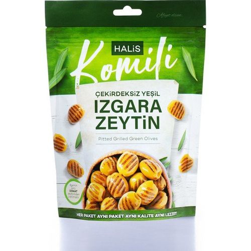 Komili Çekirdeksiz Izgara Yeşil Sele Zeytin 17 Adet