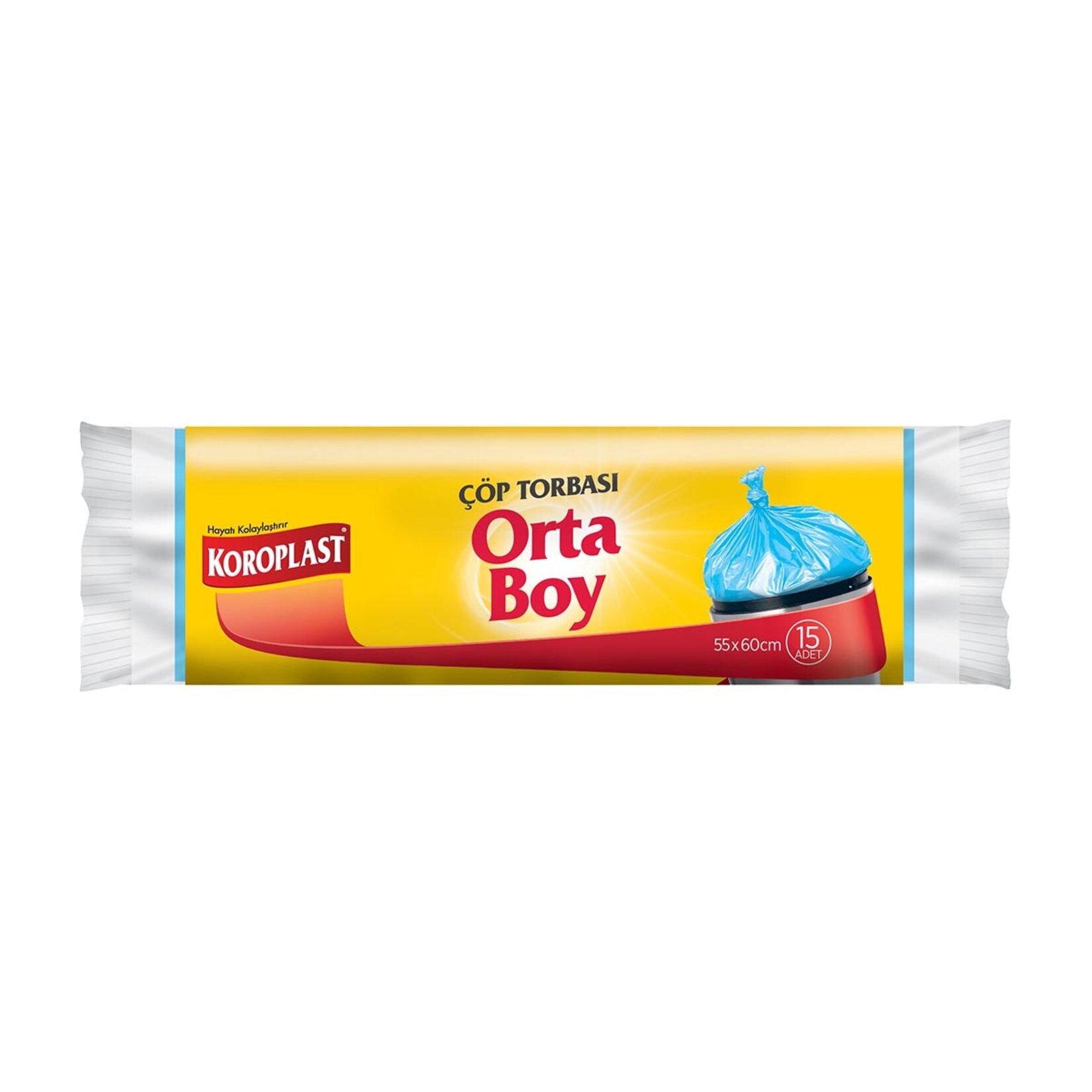 Koroplast Çöp Torbası Orta Boy 15 Adet