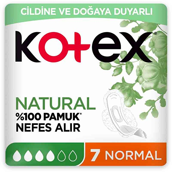 Kotex Natural Ultra Tekli Normal 7 Adet