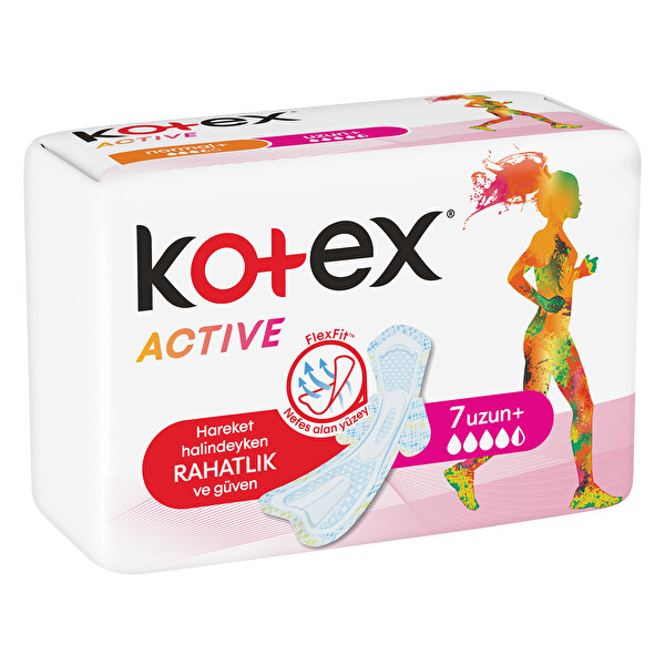 Kotex Ultra Active Tekli Uzun 7 Adet