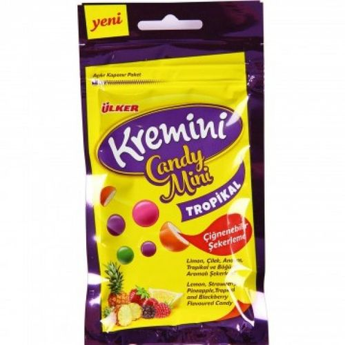 Kremini Mini Tropikal Meyveli Şeker 30 Gr