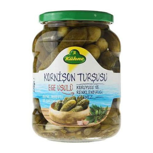 Kühne Ege Usulü Kornişon Turşu 670 Gr