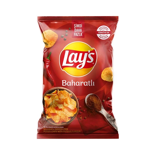 Lays Cips Patates Baharatlı 125 Gr