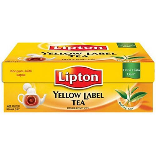 Lipton Yellow Label Demlik Poşet Çay 48'li 153 Gr