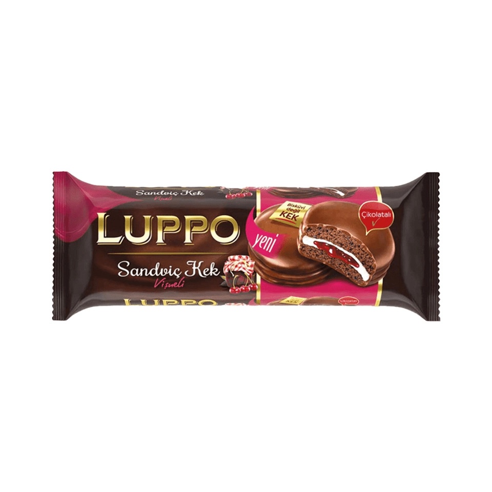 Luppo Vişneli Marshmallow Kek 182 Gr