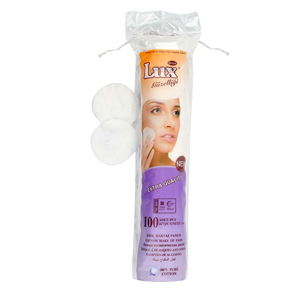 Lux Disk Pamuk 100 Adet