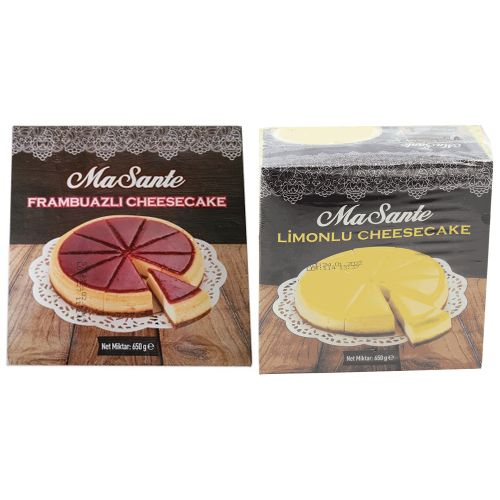 Ma Sante Dondurulmuş Cheesecake Limonlu Frambuazlı 650 Gr