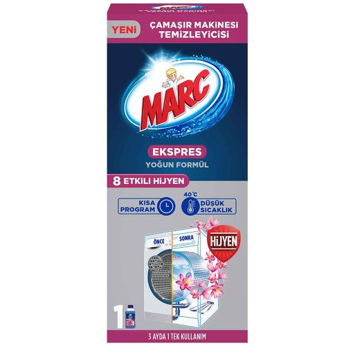 Marc Çamaşır Makinesi Temizleyici Tekli 250 Ml