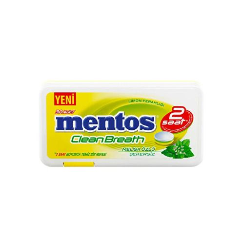 Mentos Sert Şeker Cleanbreath Berry 21 GR