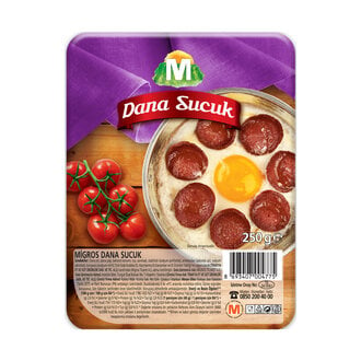 Migros Dana Sucuk 250 Gr