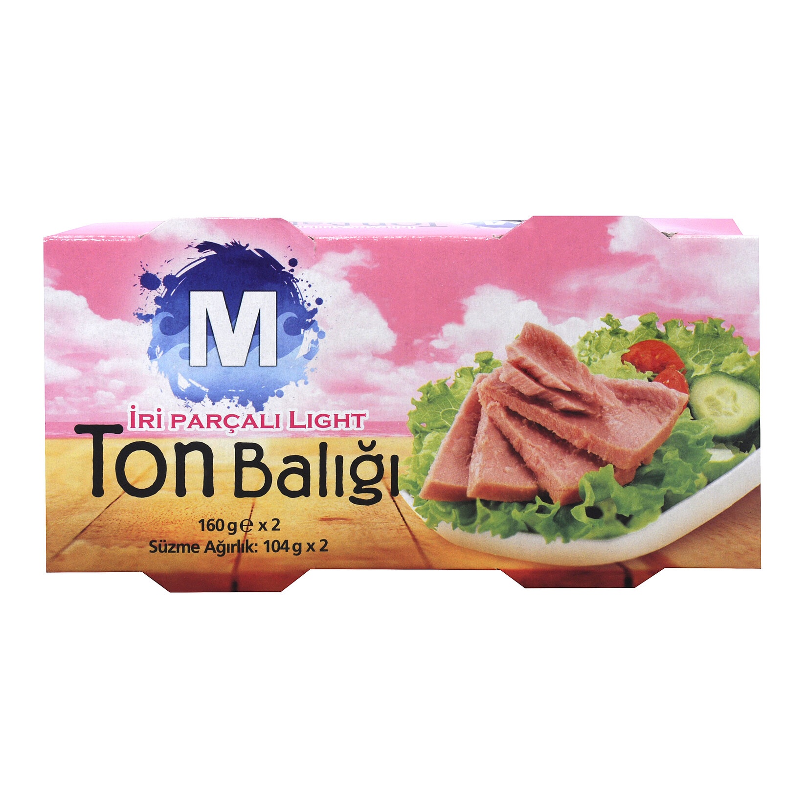 Migros İri Parçalı Ton Balığı 2x160 Gr