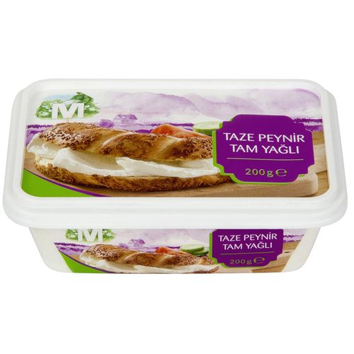 Migros Tam Yağlı Taze Sürülebilir Peynir 200g