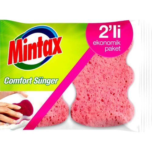 Mintax Comfort Oluklu Sünger 2 Adet
