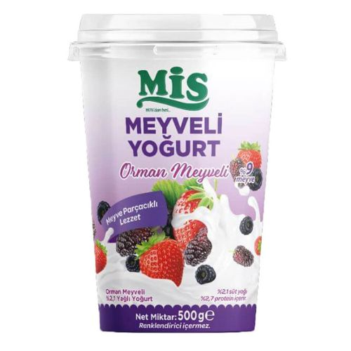 Mis Meyveli Yoğurt Orman Meyveli 500 Gr