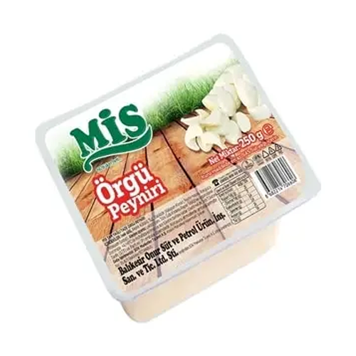 Mis Tam Yağlı Örgü Peyniri 250 Gr