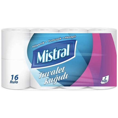 Mistral 2 Katlı Tuvalet Kağıdı 16 Adet