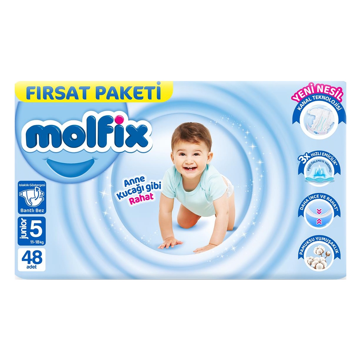 Molfix 3D Junior Fırsat Paketi 48 Adet