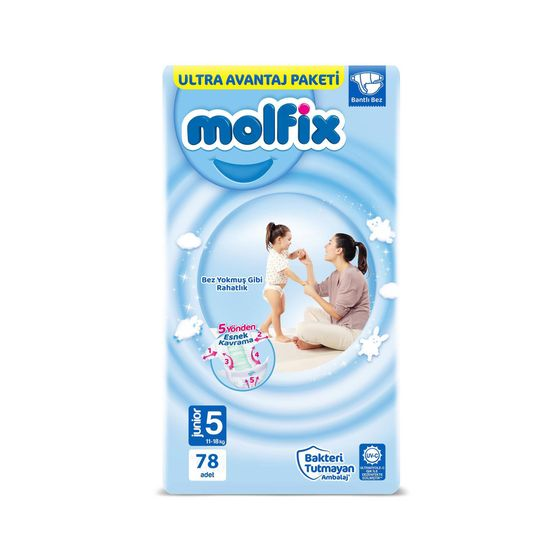Molfix 3D Junior Ultra Fırsat 78 Adet