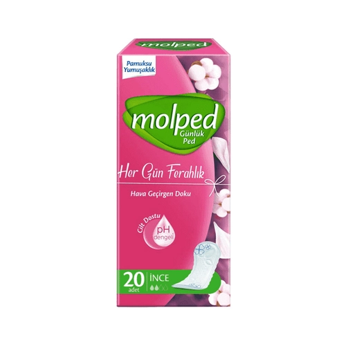 Molped Hijyenik Ped Günlük Light 20 Adet
