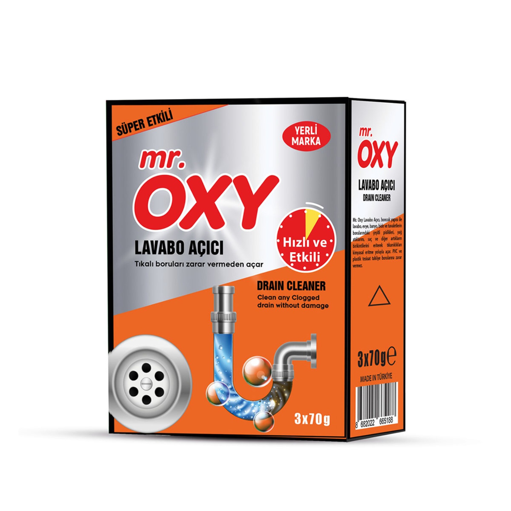 Mr. Oxy Lavabo Açıcı 210 Gr