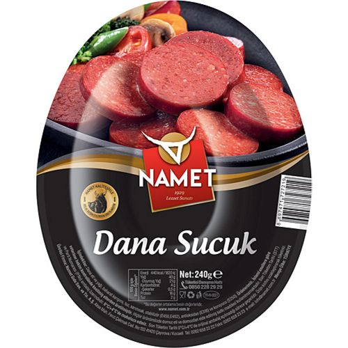 Namet Sucuk Dana Kangal Isıl 280 GR