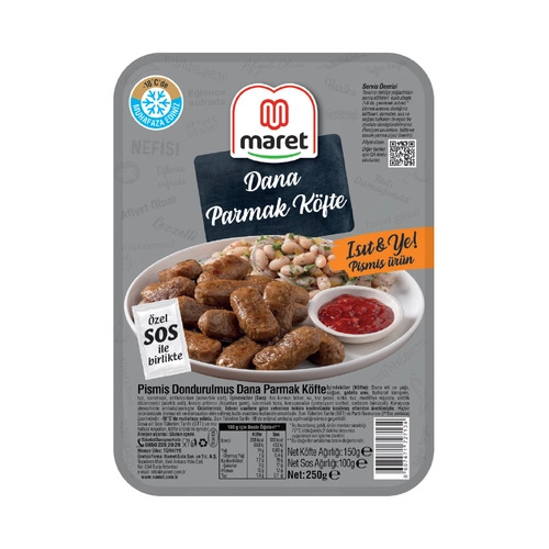 Namet Soslu Dana Parmak Köfte 250 Gr