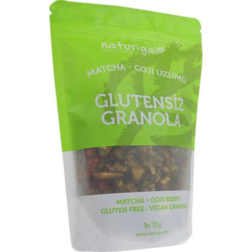 Naturiga Glutensiz Granola Matcha 250 Gr
