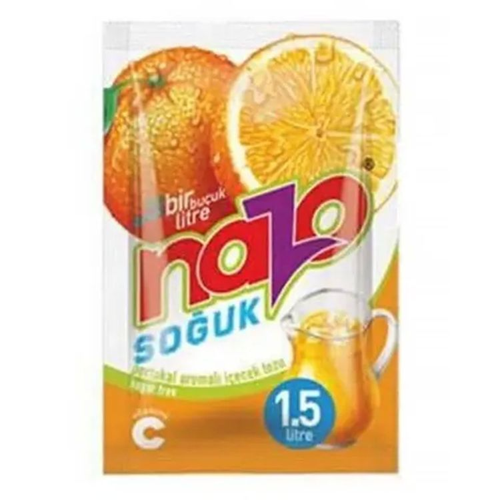 Nazo Meyve Aromalı Toz İçecek 9 Gr