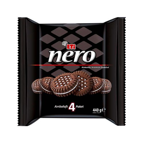 Nero Bisküvi Kremalı Kakaolu 4 x 110 GR