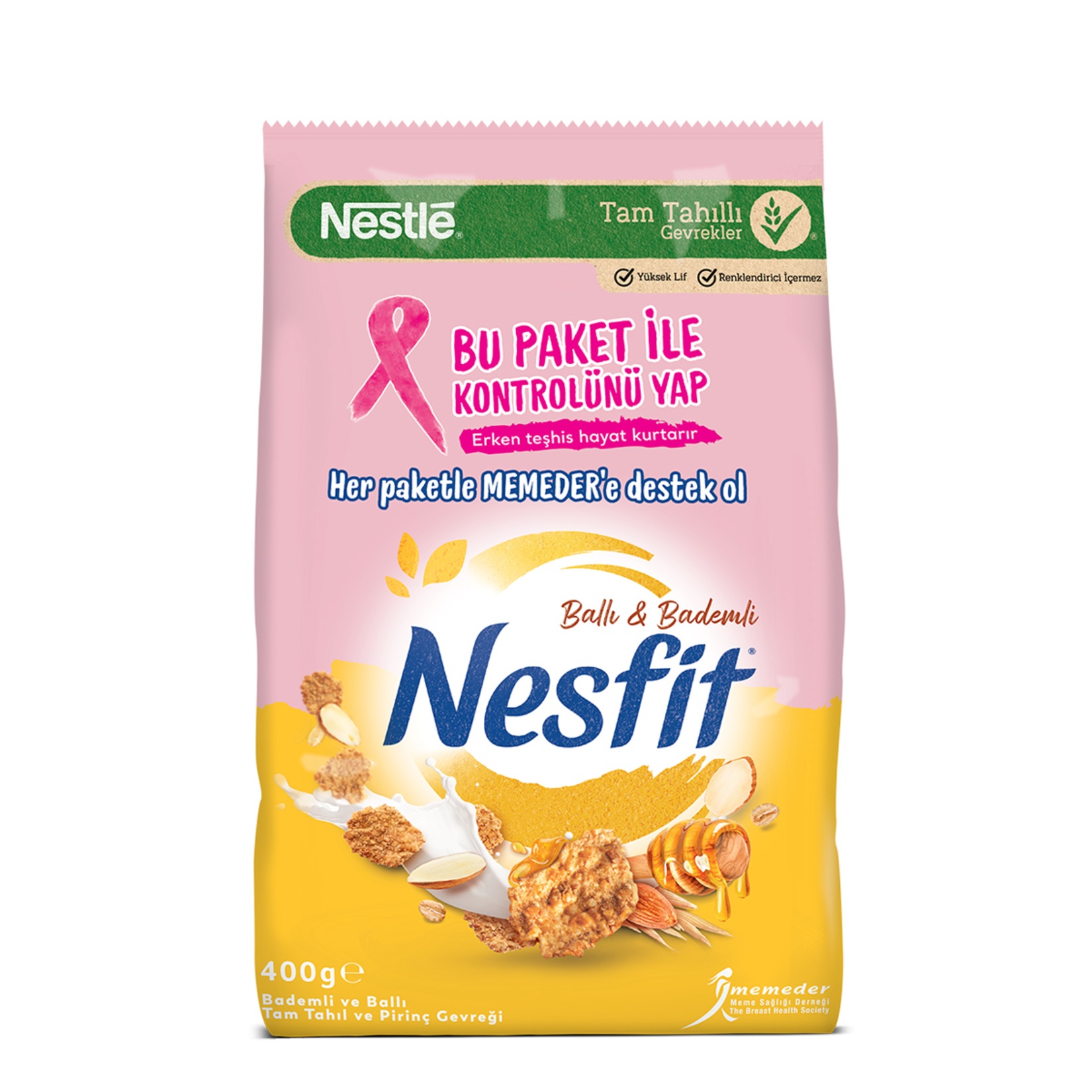 Nesfit Ballı Bademli 400 Gr