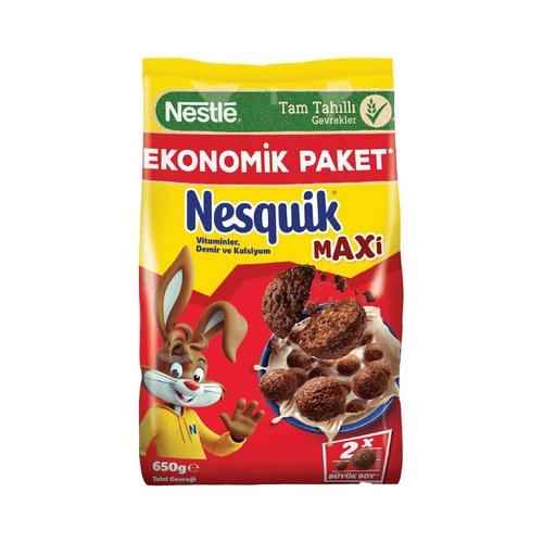 Nesquik Maxi Tahıl Gevreği Kakaolu 650 Gr