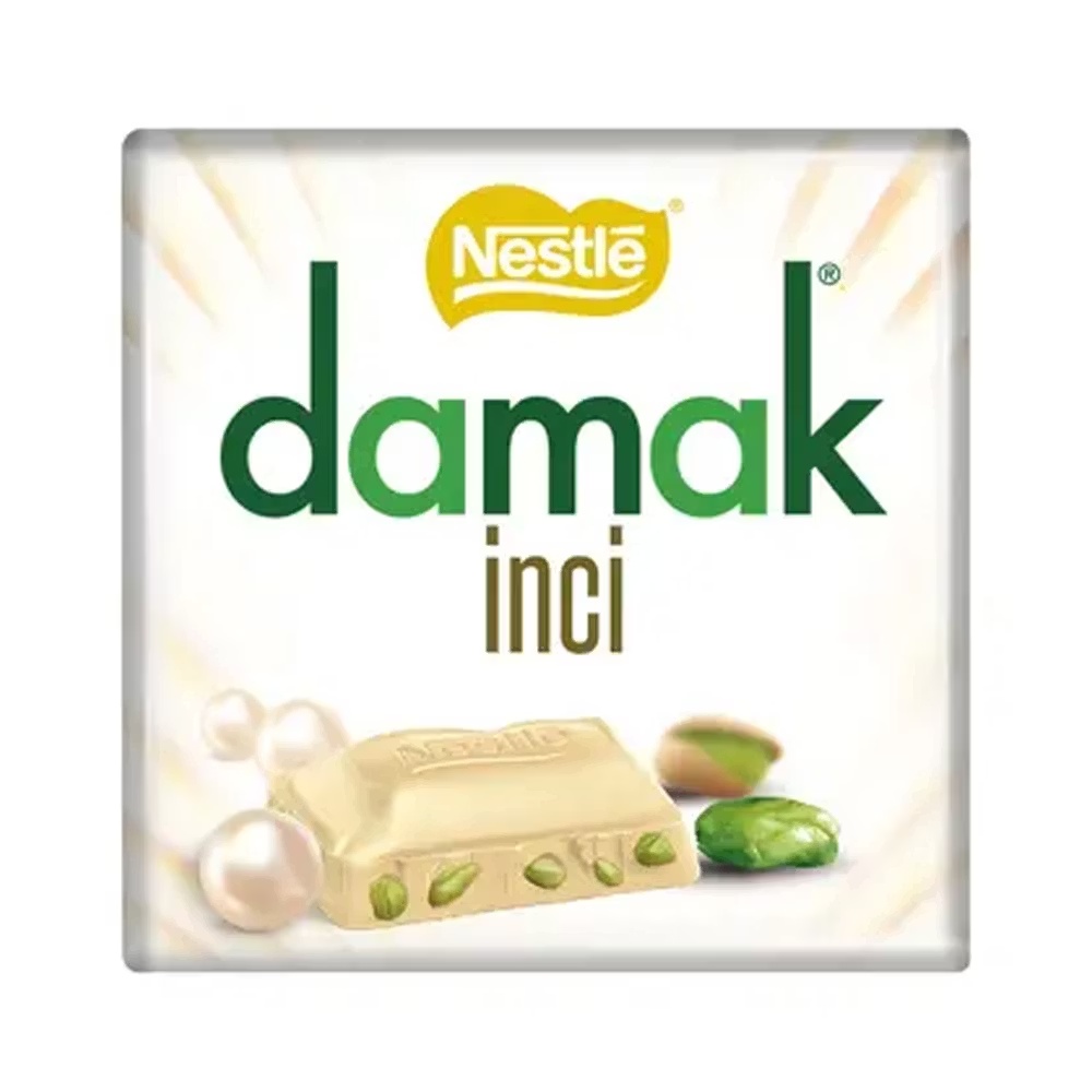Nestlé Damak İnci Beyaz Çikolatalı Antep Fıstıklı 60 Gr
