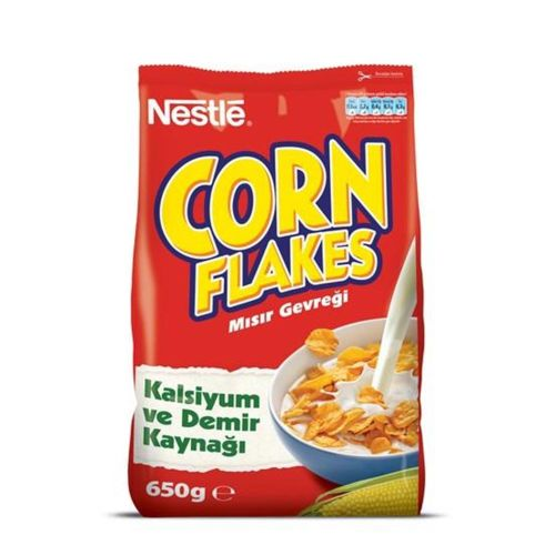 Nestlé Gold Corn Flakes Tam Tahıllı Mısır Gevreği 650 Gr