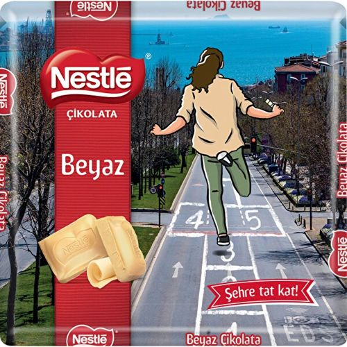 Nestle Classic Beyaz Kare Çikolata 60 Gr