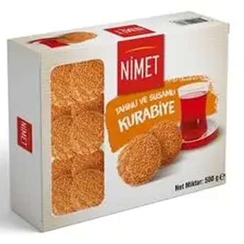 Nimet Tahinli Susamlı Kurabiye 500 Gr
