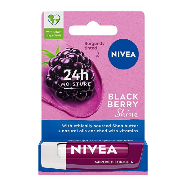 Nivea Böğürtlen Dudak Bakım Kremi 4,8 Gr