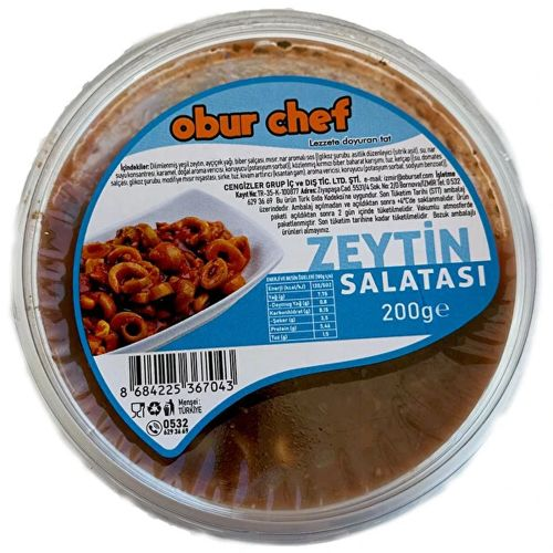 Obur Chef Zeytin Salata 200 Gr