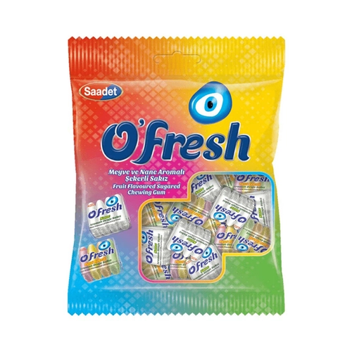 O'fresh Şekerli Draje Sakız 4'lü Mix 80 GR