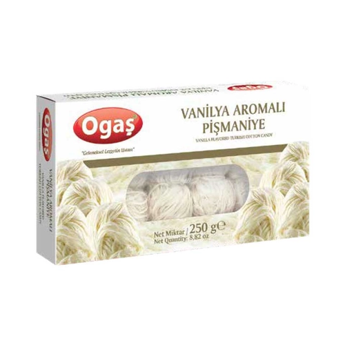 Ogaş Pişmaniye Vanilya Aromalı 250 Gr