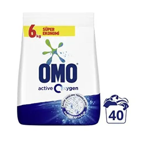 Omo Active Oxygen 40 Yıkama 6 Kg
