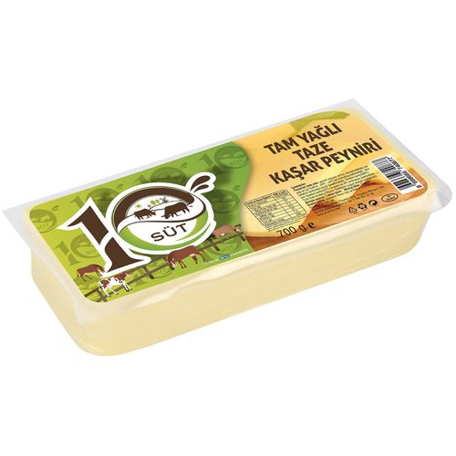 Onsüt Tam Yağlı Taze Kaşar Peyniri 700 G