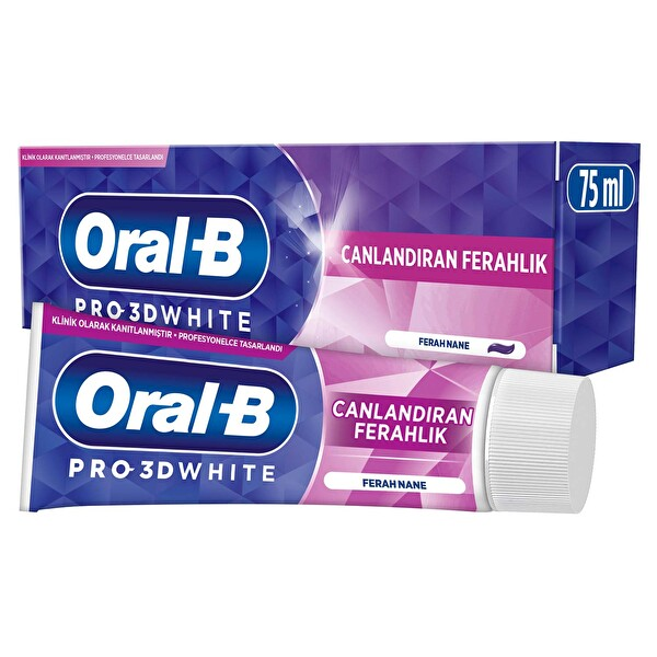 Oral-B Pro-3DW Canlandıran Ferahlık 75 Ml