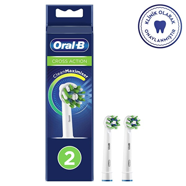 Oralb Yedek Başlık Cross Action Xfil. 2li Adet